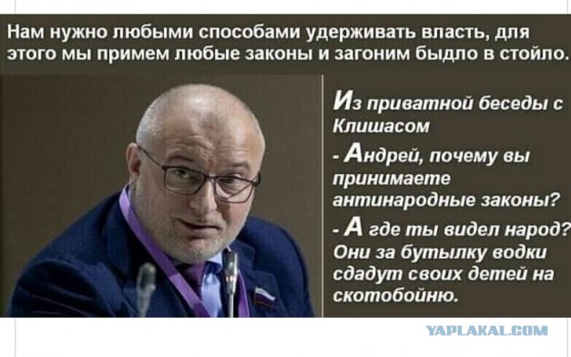Клишас назвал неконституционным один из миграционных законопроектов