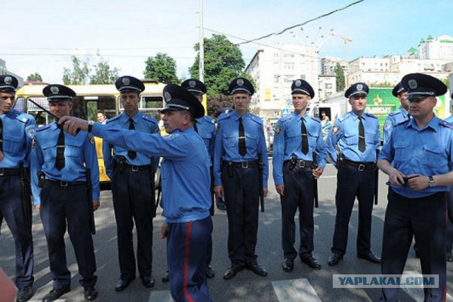 В Киеве милиционеры массово подают рапорты на