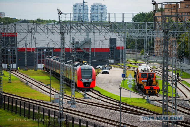 Новое депо «Ласточек» в Москве