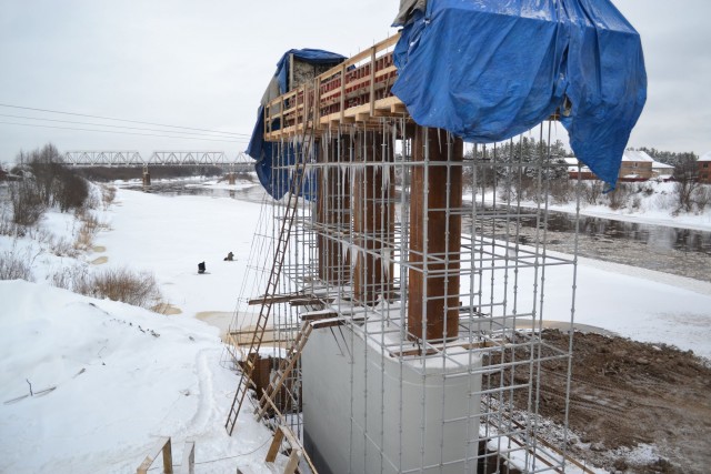 Обрушился мост в Архангельской области