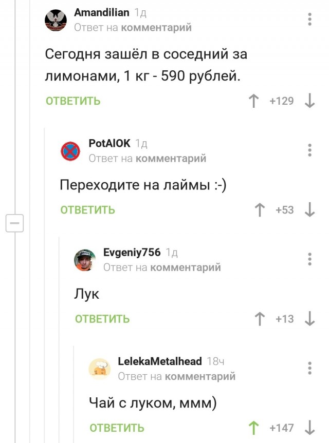 Забавные комментарии из социальных сетей 13.04.20