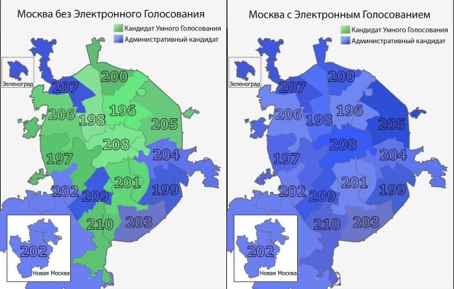 Украденные выборы - наглядно