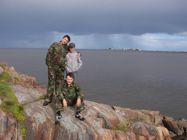 Сплав по р.Охта в 2008 году.