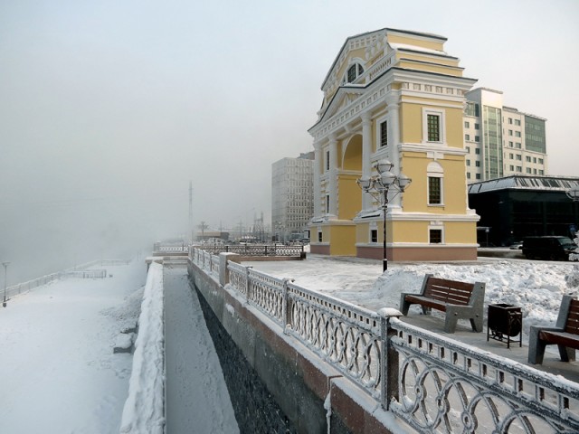 Иркутск с высоты птичьего полета