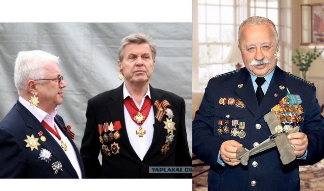 Фронтовики  "стабильного" времени