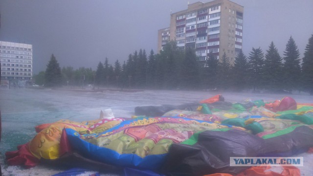 Как ставропольцы спасали свои автомобили от града