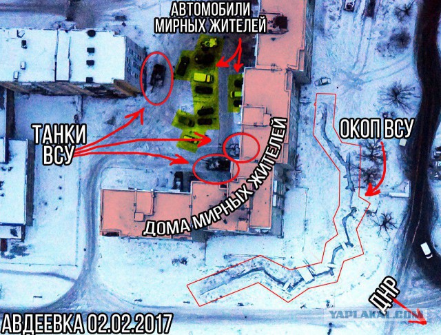 ОБСЕ: Украинские танки в Авдеевке? Не, не видели!