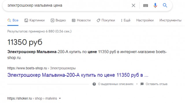Мальвина сделана в России