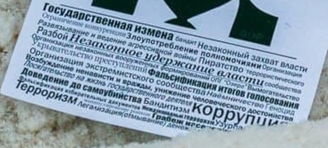 В Петербурге неизвестный разбросал по Невскому проспекту листовки с «преступлениями Путина»