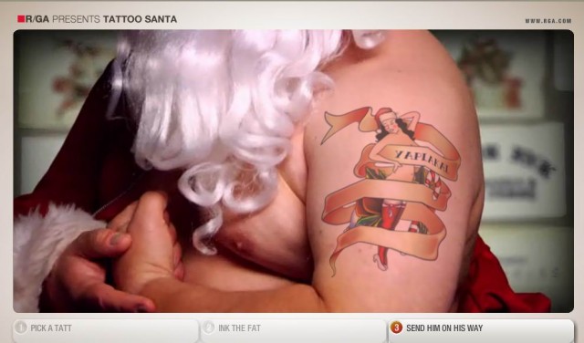 Сделай Санте тату! - Tattoo Santa