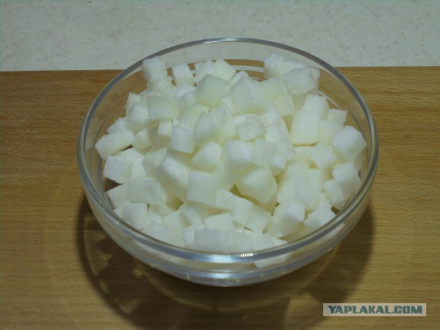 Рагу овощное с колбасками.