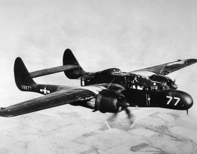 Northrop P-61 Black Widow: первый американский специализированный ночной истребитель