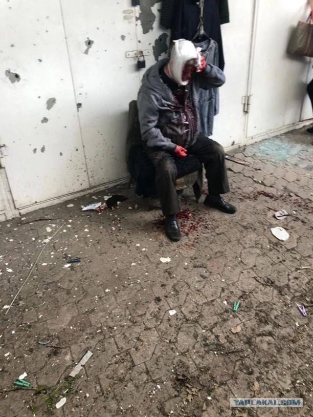 28.04 прилет на рынок, Донецк