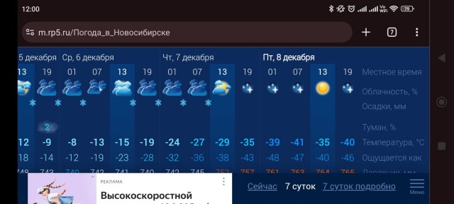 Жителей Новосибирска предупредили о 40-градусных морозах