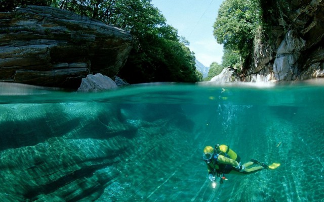 10 уникальных полуподводных фотографий