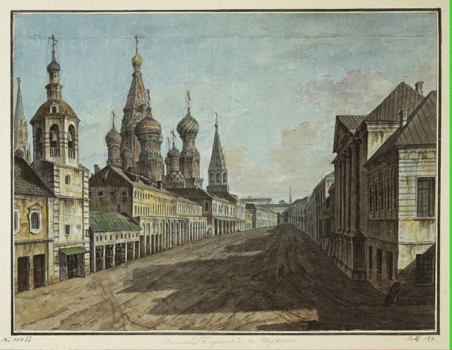 Москва до пожара 1812 года