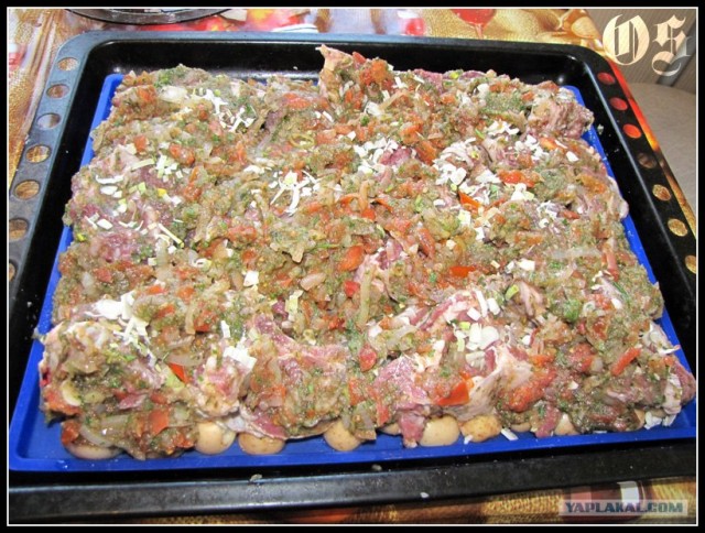 Фантазии с Корейкой под сыром "Горгонзолла"