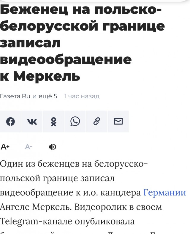 Подумал вот, а как эти мигранты заряжают на границе свои телефоны?