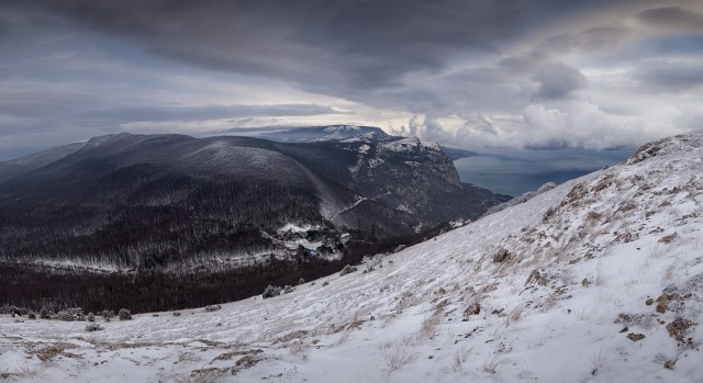 Крым. Змеиная балка. Терень-Джалга.