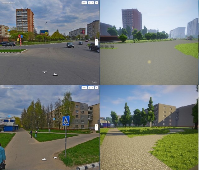 В Minecraft воссоздали пост-советский двор