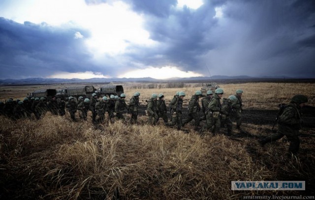 Морпехи ТОФ «дали жару»