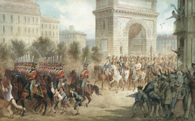 Битва за Париж. 210 лет назад русские и союзные войска вошли в столицу Франции