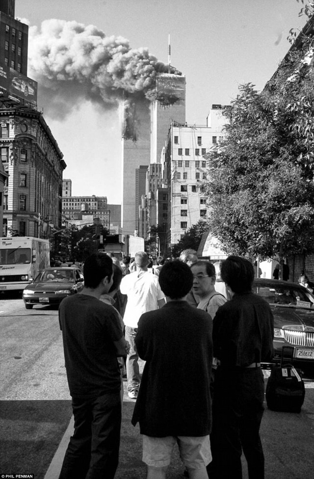 Снимки британца Фила Пенмана, который оказался на месте теракта 9/11