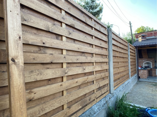 Завершение запила беседки