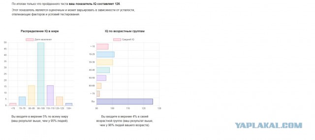 Россия заняла 6-е место в мире по уровню IQ