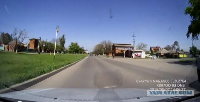 Сбил велосипедиста на переходе