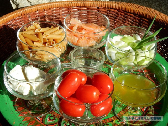 Паста с водкой (опять итальянская вечнозеленая кухня)