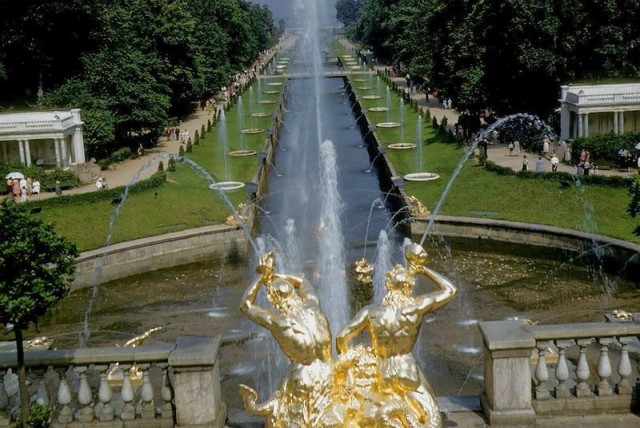 Цветные фотографии повседневной жизни в Ленинграде, 1958 год