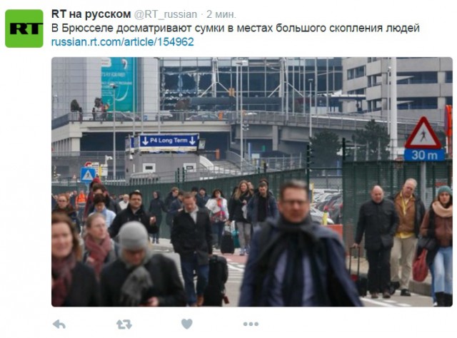 Взрывы в Брюсселе: аэропорт и метро