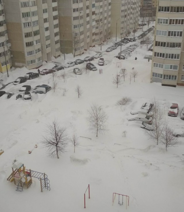 А что у вас за окном?