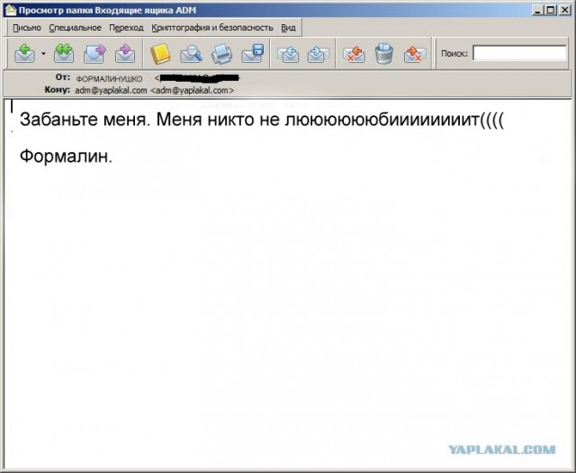 Почему меня забанили на ЯПлакалъ?