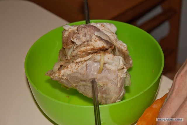 Мясо на гриле