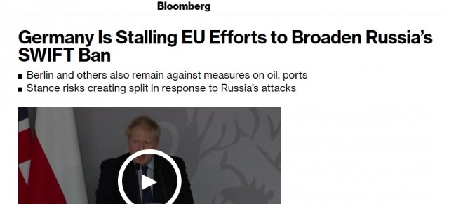 Олаф Шольц призывает к сдержанности санкций против России