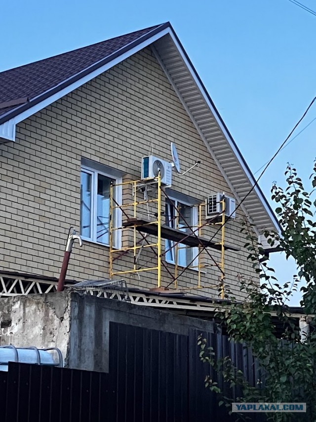 Установка кондиционера на высоте