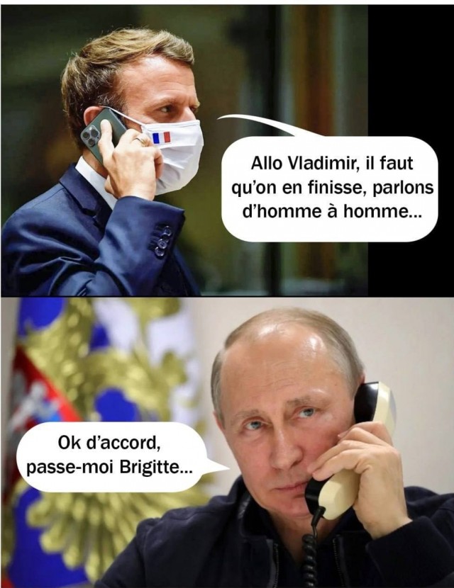 Французы троллят Макрона в соцсетях