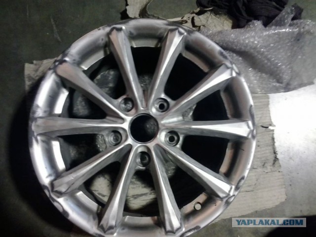 Как я колесные диски восстанавливал