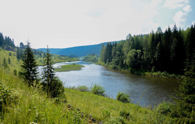Сплав по реке Усьва (Пермский край)