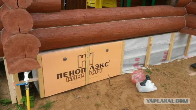 Утепление свайного фундамента своими руками