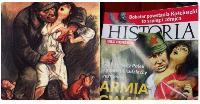 Полякам хватило одного дня. В Варшаве разрушен памятник благодарности Красной армии.