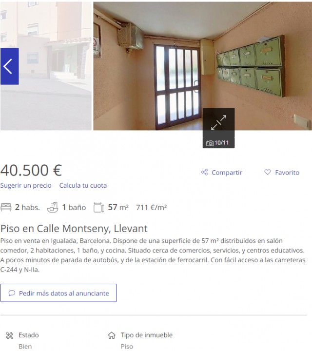 Какую недвижимость можно купить в Испании меньше чем за 40.000 евро