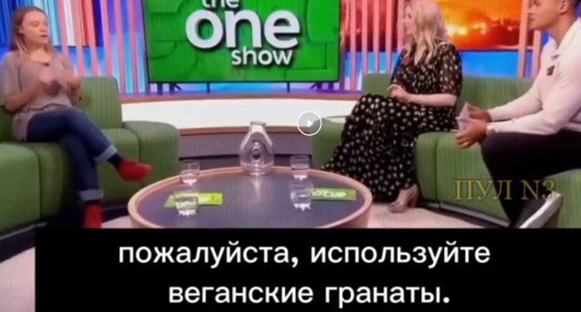Грета: если уж бомбить, то биоразлагаемыми бомбами..