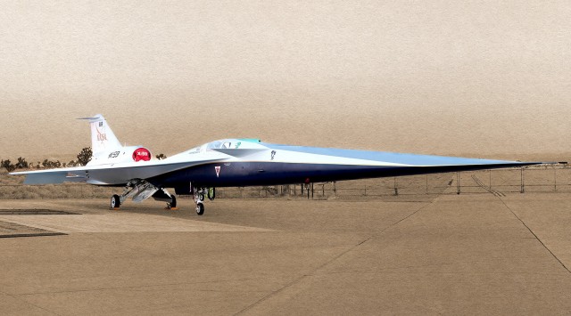 НАСА завершает ключевые испытания «бесшумного» сверхзвукового самолета X-59