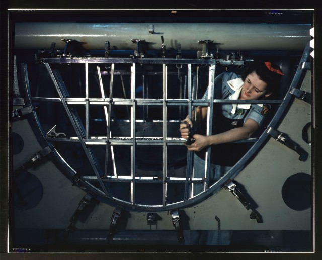 Фотографии США: 20 век, начало 40-х. Авиационная промышленность