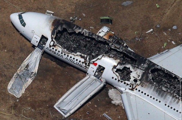 Крушение Боинга-777 в аэропорту Сан-Франциско