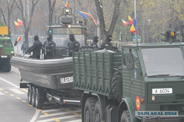 Военный парад в Бухаресте