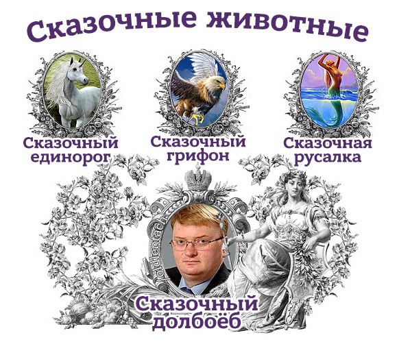 Виды сказочных животных